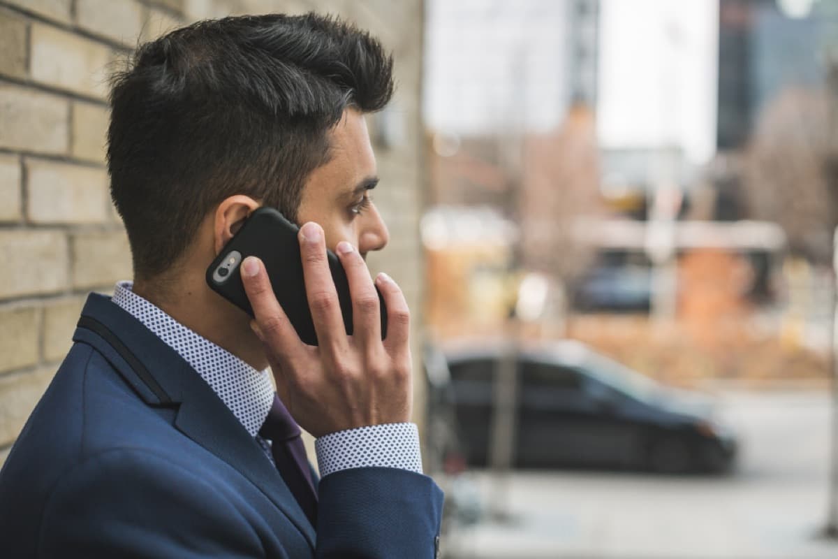 Businessman Call